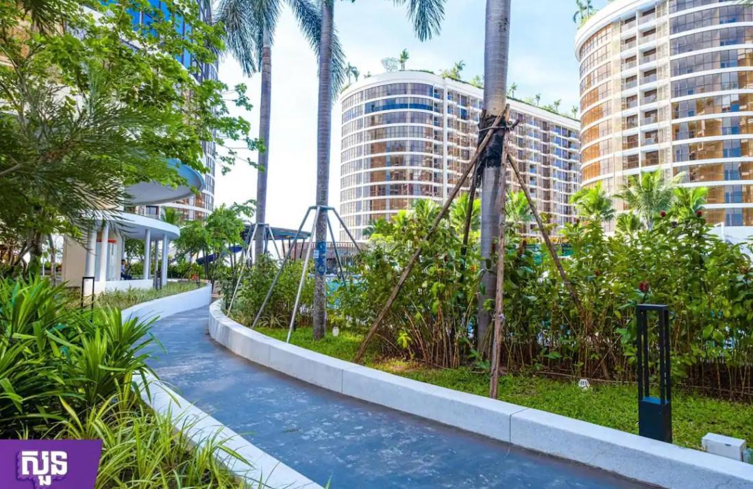 Modern Cozy With Free Amazing Pool, Gym And Garden By Sym D827 Phnom Penh